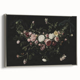 Dark Moody Floral Wall Art - Timeless Dramatic Roses for Interior Decor