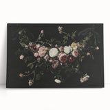 Dark Moody Floral Wall Art - Timeless Dramatic Roses for Interior Decor