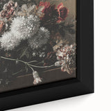 Dark Moody Wall Art - Dramatic Floral Arrangement for Elegant Interiors