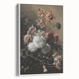 Dark Moody Wall Art - Dramatic Floral Arrangement for Elegant Interiors