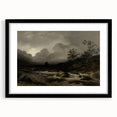 Moody Art Prints - Dramatic Stormy Landscape for Atmospheric Decor