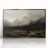 Moody Art Prints - Dramatic Stormy Landscape for Atmospheric Decor