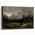 Moody Art Prints - Dramatic Stormy Landscape for Atmospheric Decor