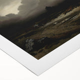 Moody Art Prints - Dramatic Stormy Landscape for Atmospheric Decor