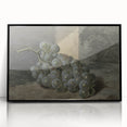 Timeless Dark Grapes Art Decor - Moody Interior Art for Elegant Spaces