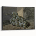 Timeless Dark Grapes Art Decor - Moody Interior Art for Elegant Spaces