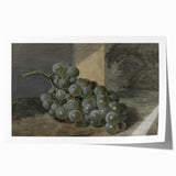 Timeless Dark Grapes Art Decor - Moody Interior Art for Elegant Spaces