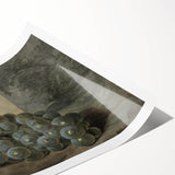 Timeless Dark Grapes Art Decor - Moody Interior Art for Elegant Spaces