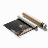 Moody Venetian Nightscape Wall Art - Dark Cityscape for Interior Decor