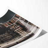 Moody Venetian Nightscape Wall Art - Dark Cityscape for Interior Decor