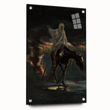 Dark Moody Wall Art - Dramatic Horse and Rider | Timeless Dark Prints