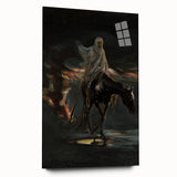 Dark Moody Wall Art - Dramatic Horse and Rider | Timeless Dark Prints