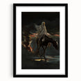 Dark Moody Wall Art - Dramatic Horse and Rider | Timeless Dark Prints