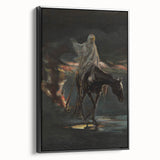 Dark Moody Wall Art - Dramatic Horse and Rider | Timeless Dark Prints