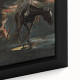 Dark Moody Wall Art - Dramatic Horse and Rider | Timeless Dark Prints