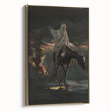 Dark Moody Wall Art - Dramatic Horse and Rider | Timeless Dark Prints