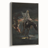 Dark Moody Wall Art - Dramatic Horse and Rider | Timeless Dark Prints