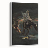 Dark Moody Wall Art - Dramatic Horse and Rider | Timeless Dark Prints