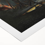 Dark Moody Wall Art - Dramatic Horse and Rider | Timeless Dark Prints