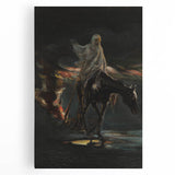 Dark Moody Wall Art - Dramatic Horse and Rider | Timeless Dark Prints