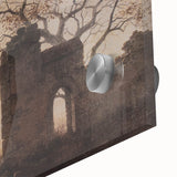 Dark Art Decor - Timeless Ruins and Bare Tree Scene for Moody Interiors