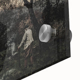 Timeless Rural Cottage Scene - Dark Moody Art for Interior Elegance