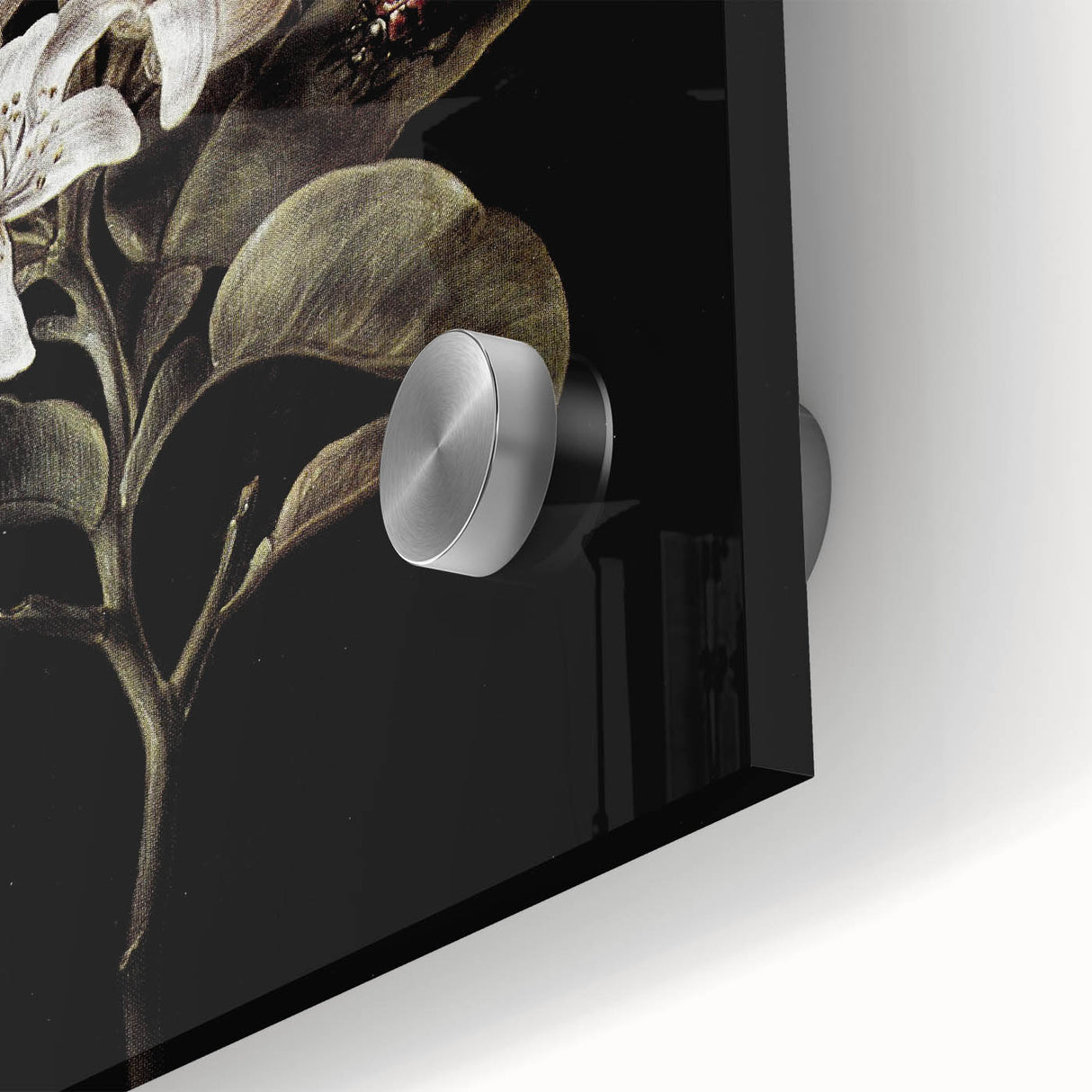 Dark Moody Wall Art: Timeless Botanical Art Print with Dramatic Tones