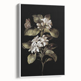 Dark Moody Wall Art: Timeless Botanical Art Print with Dramatic Tones