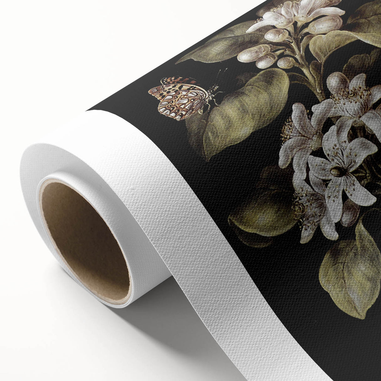 Dark Moody Wall Art: Timeless Botanical Art Print with Dramatic Tones
