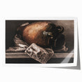 Moody Still Life Vase Art - Dark Timeless Decor for Elegant Interiors