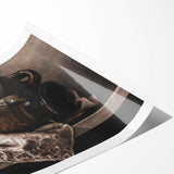 Moody Still Life Vase Art - Dark Timeless Decor for Elegant Interiors