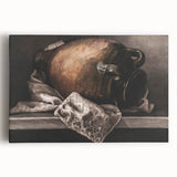 Moody Still Life Vase Art - Dark Timeless Decor for Elegant Interiors