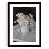 Elegant Moody Floral Art | Dark and Light Contrast for Timeless Interiors