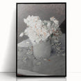 Elegant Moody Floral Art | Dark and Light Contrast for Timeless Interiors