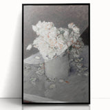 Elegant Moody Floral Art | Dark and Light Contrast for Timeless Interiors