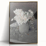 Elegant Moody Floral Art | Dark and Light Contrast for Timeless Interiors