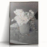 Elegant Moody Floral Art | Dark and Light Contrast for Timeless Interiors