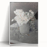 Elegant Moody Floral Art | Dark and Light Contrast for Timeless Interiors