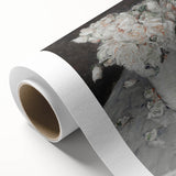 Elegant Moody Floral Art | Dark and Light Contrast for Timeless Interiors