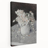 Elegant Moody Floral Art | Dark and Light Contrast for Timeless Interiors