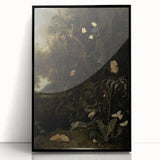 Dark Moody Nature Art | Dramatic Wildlife Scene for Moody Interiors