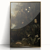 Dark Moody Nature Art | Dramatic Wildlife Scene for Moody Interiors