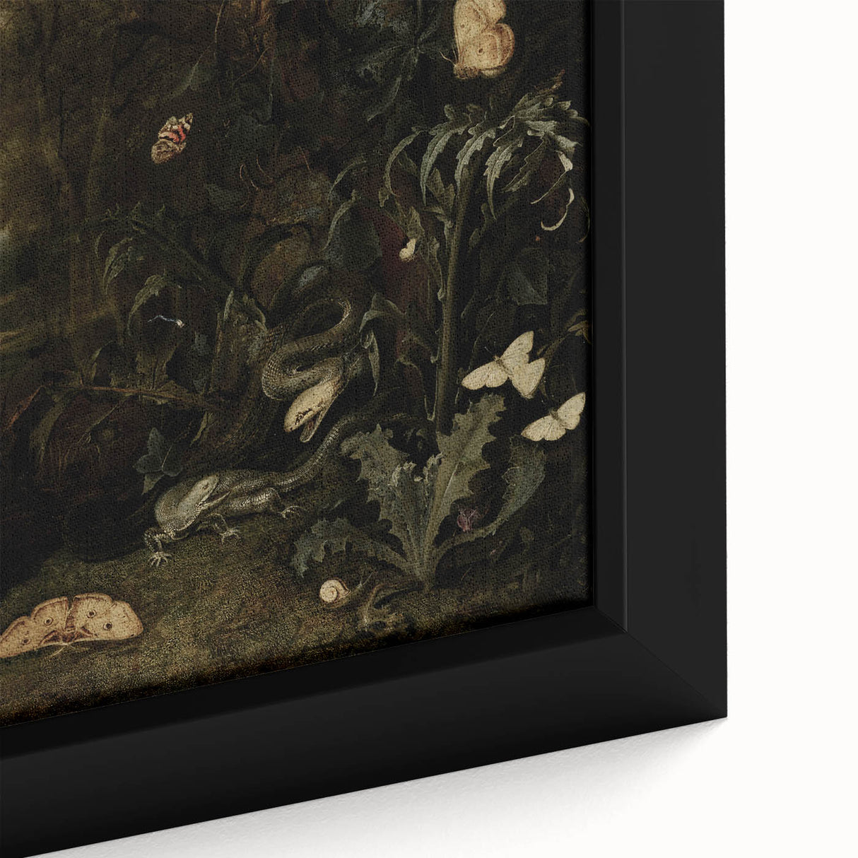 Dark Moody Nature Art | Dramatic Wildlife Scene for Moody Interiors