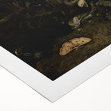 Dark Moody Nature Art | Dramatic Wildlife Scene for Moody Interiors