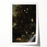 Dark Moody Nature Art | Dramatic Wildlife Scene for Moody Interiors