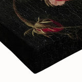 Dark Moody Wall Art - Classic Floral Still Life for Elegant Interiors