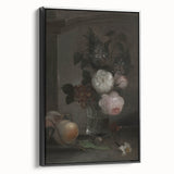 Moody Floral Still Life | Dark and Elegant Floral Wall Art for Interiors