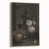 Moody Floral Still Life | Dark and Elegant Floral Wall Art for Interiors