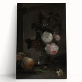 Moody Floral Still Life | Dark and Elegant Floral Wall Art for Interiors