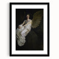 Dark Moody Angelic Art | Dramatic and Elegant Angel Wall Art